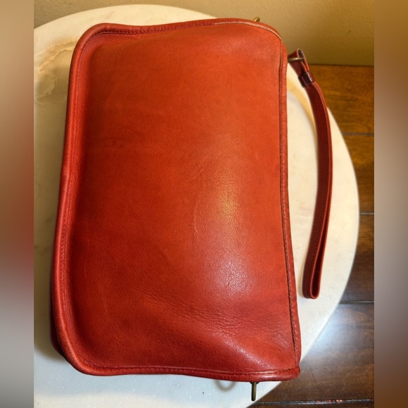 Coach Red basic bag🔥project🔥pre 94 - Picture 3 of 14